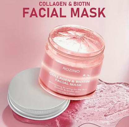 Glowique™ Collagen & Biotin Glow Mask ✨
