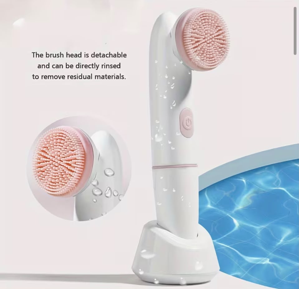 2-In-1 Electric Face Cleansing Brush