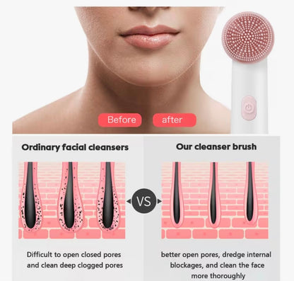 2-In-1 Electric Face Cleansing Brush