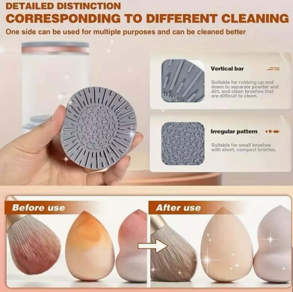 Glowique™ QuickClean Makeup Brush Washer