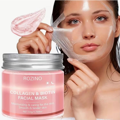 Glowique™ Collagen & Biotin Glow Mask ✨