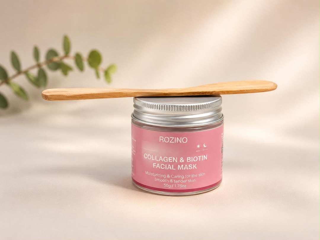 Glowique™ Collagen & Biotin Glow Mask ✨
